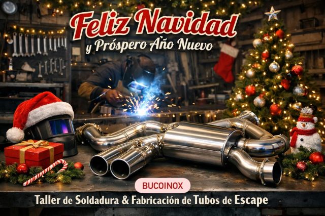 BUCOINOX les agradece todo el apoyo y confianza depositada a lo largo de este año. Año lleno de actitud, esfuerzo y superación! Un 2025 que deja la puerta abierta al 2026 para que venga más fuerte y bien cargadito! Brindemos por ello y a dar caña dura 🥂FELIZ 2026🥂 y que este año suene como tiene que sonar 👨🏼‍🏭🔥 #bucoinoxweldings #bucoinox